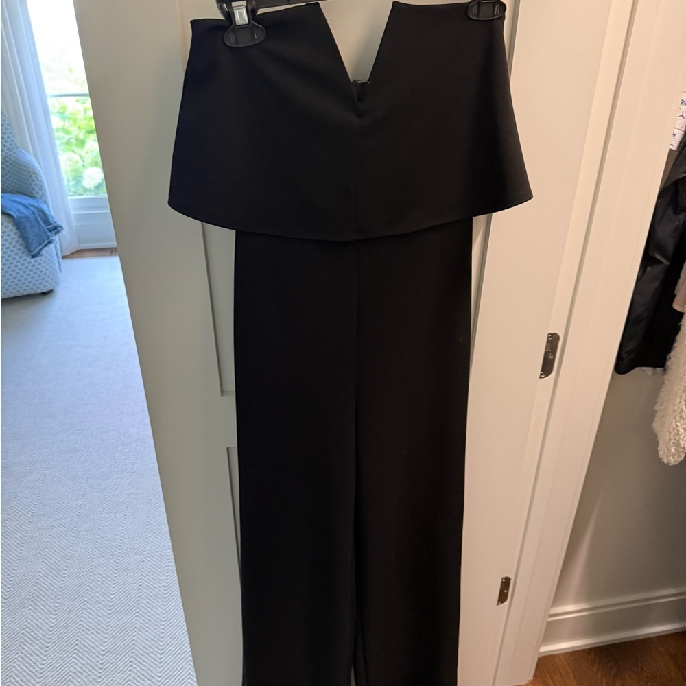 Lulu's Chic Black Off-Shoulder Jumpsuit